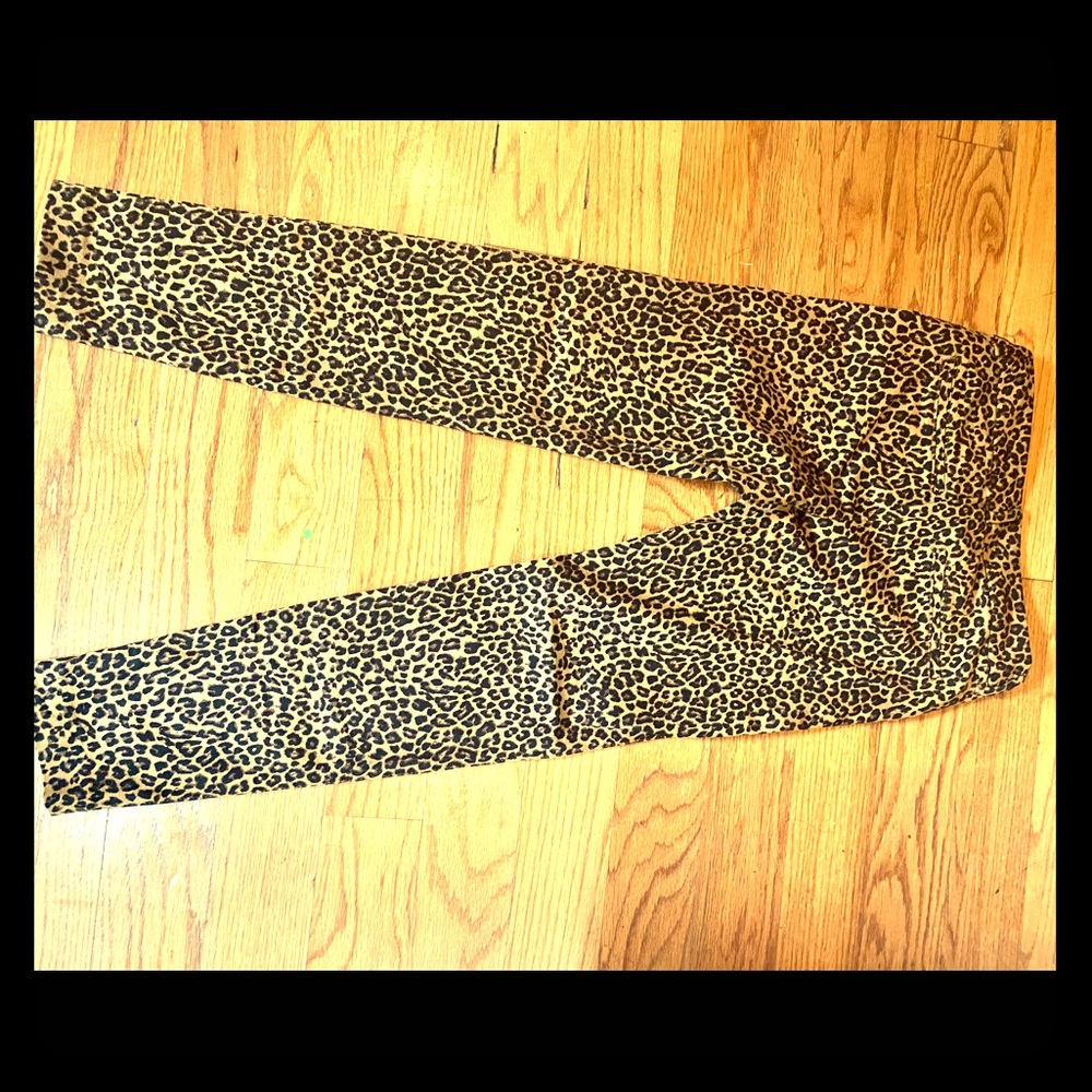 Pixie Mid-Rise, Leopard size 0 standard length